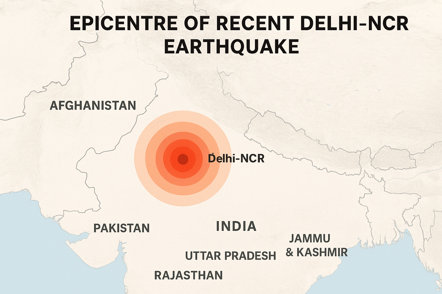 earthquake in delhi NCR