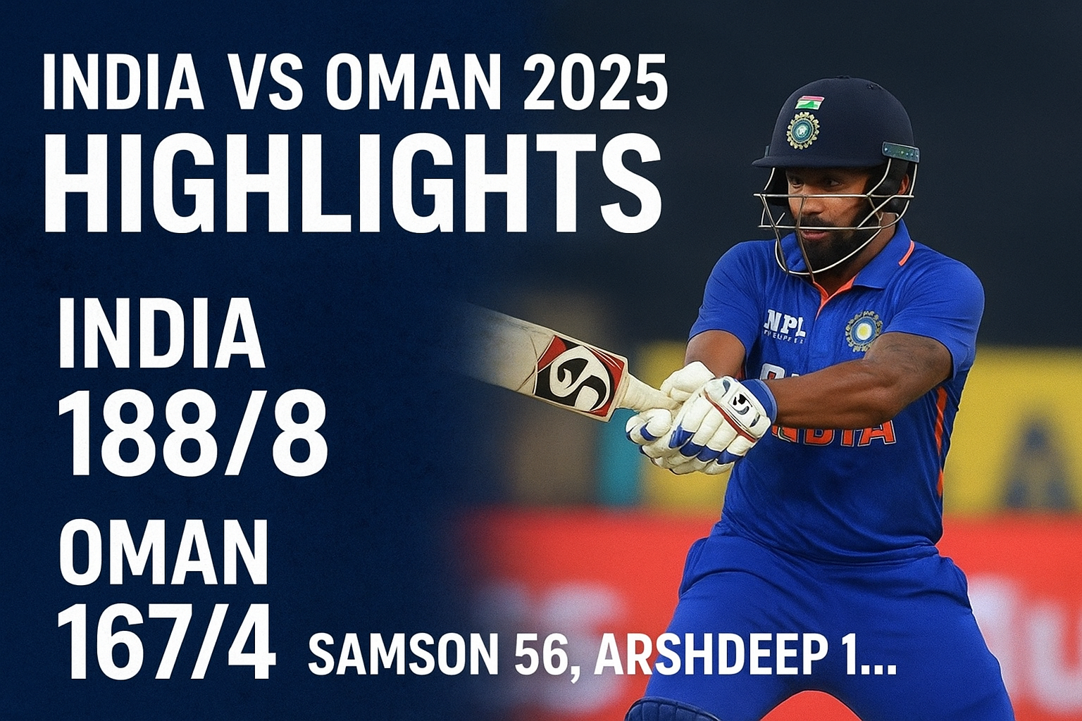 India vs Oman