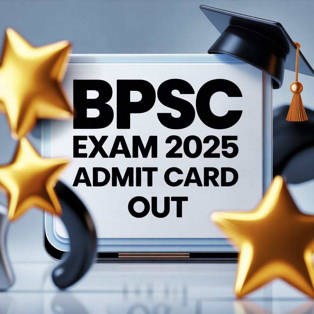 BPSC 71st Admit Card 2025 Released